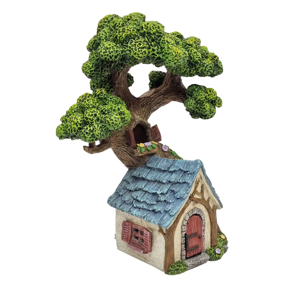 Fairy Tree House with Opening Door